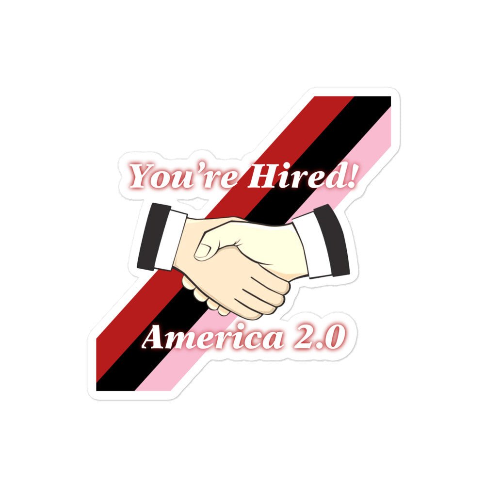 America workforce sticker - Degen Wear