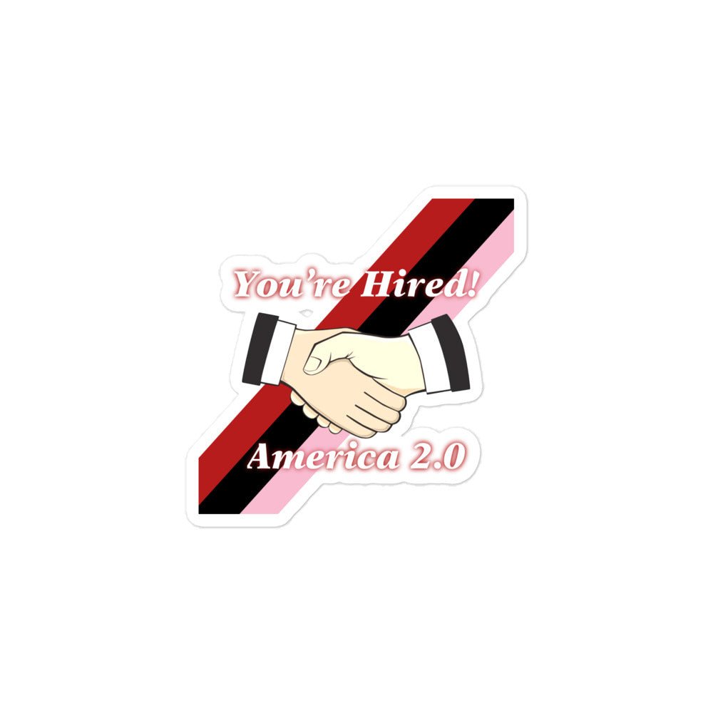 America workforce sticker - Degen Wear