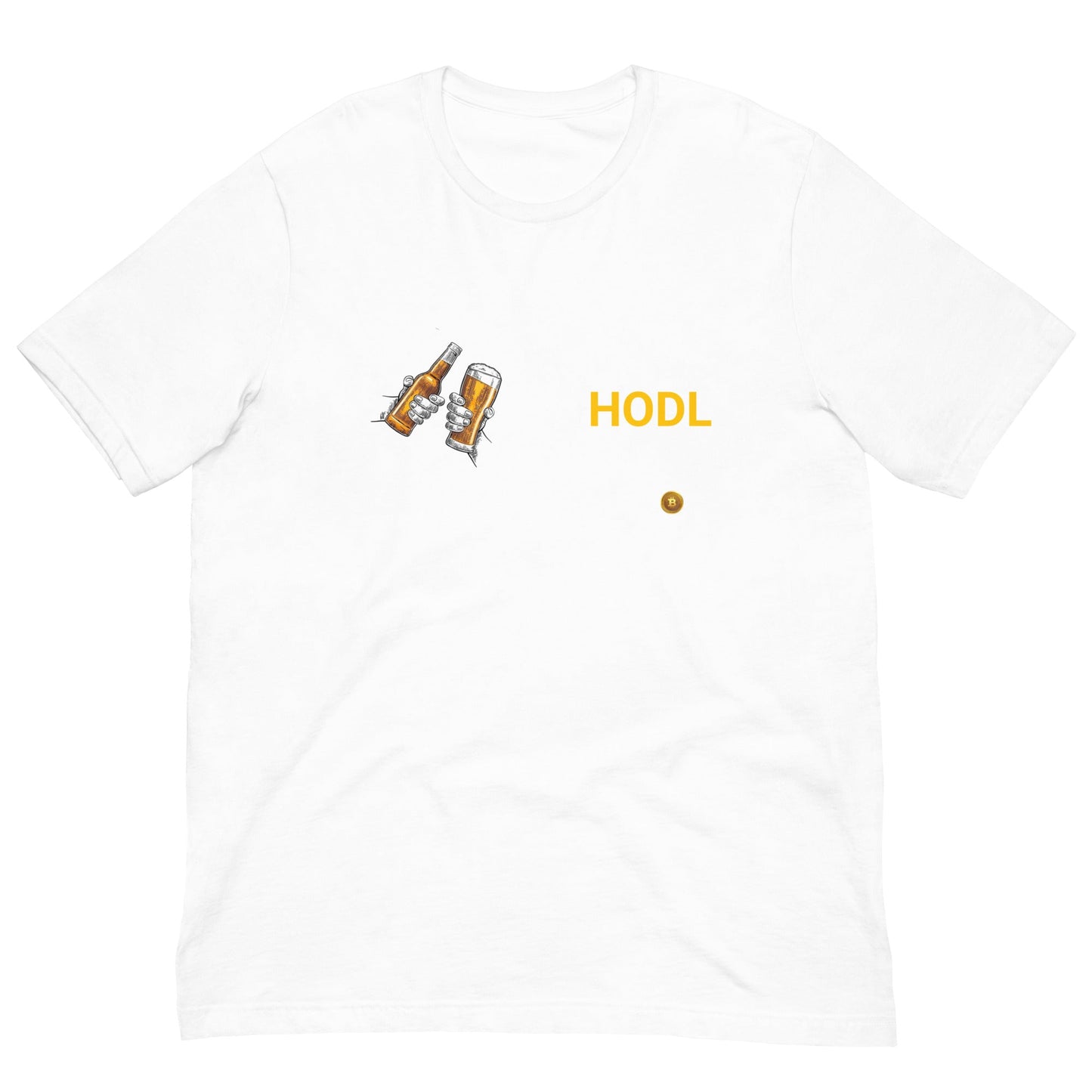 HODL My Beer T-Shirt - Degen Wear