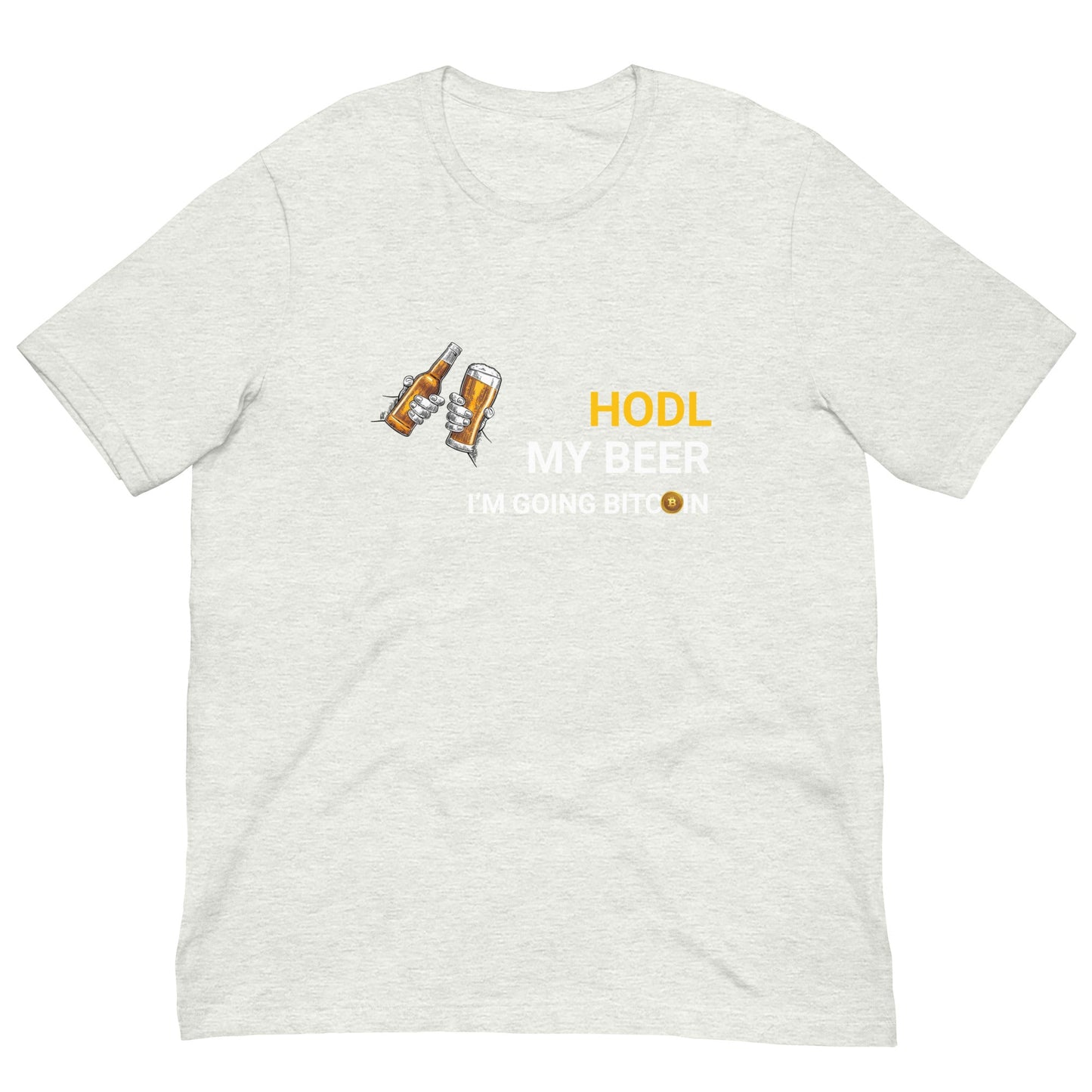 HODL My Beer T-Shirt - Degen Wear