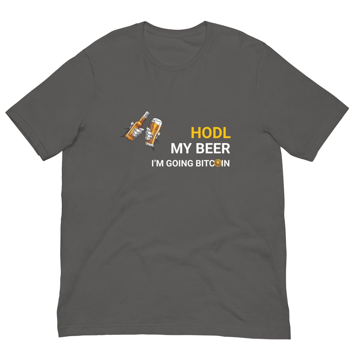 HODL My Beer T-Shirt - Degen Wear