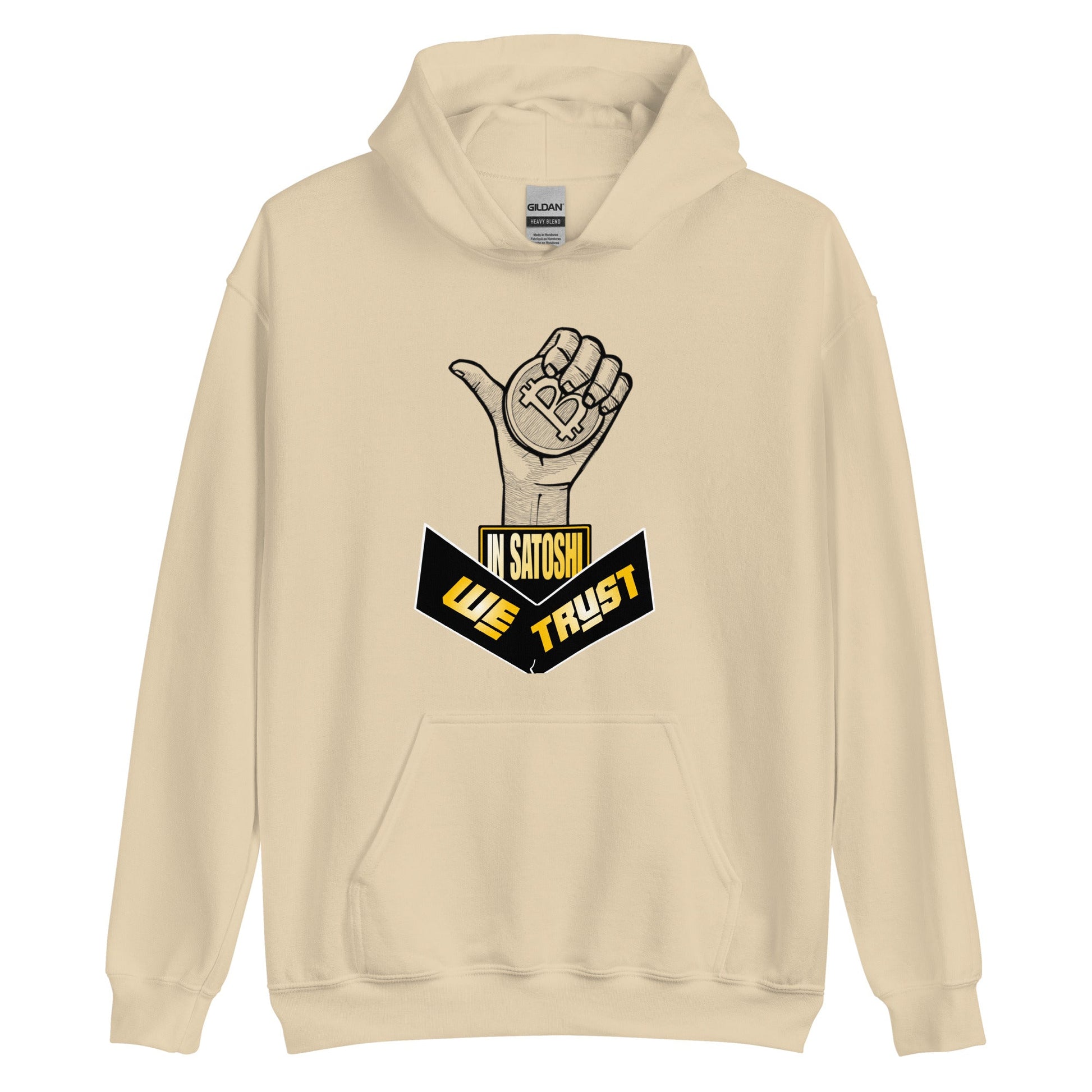 In Satoshi We Trust Hoodie - Degen Wear