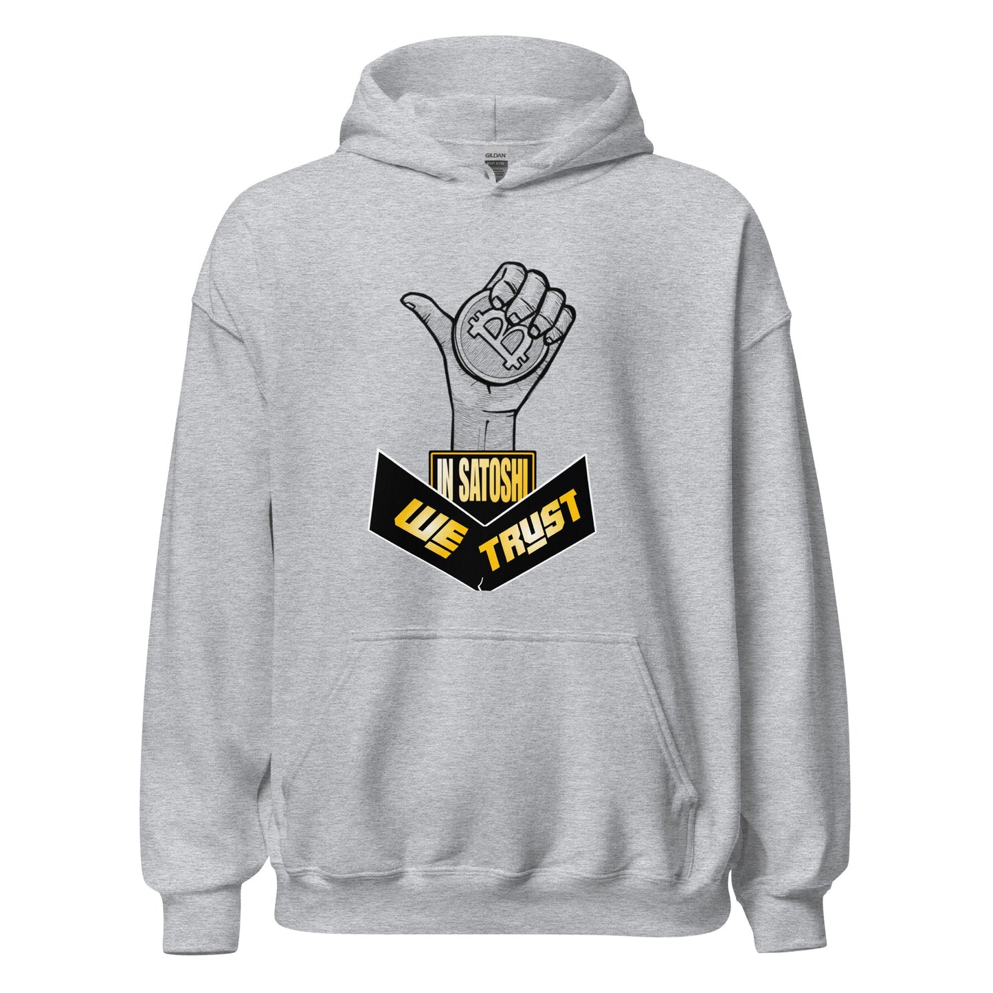 In Satoshi We Trust Hoodie - Degen Wear