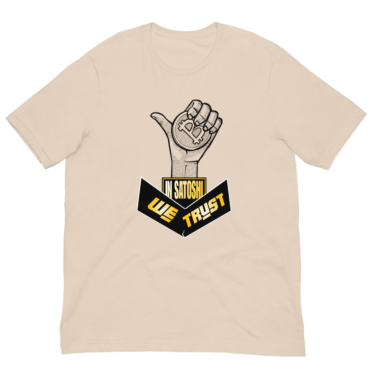 In Satoshi We Trust T-shirt - Degen Wear