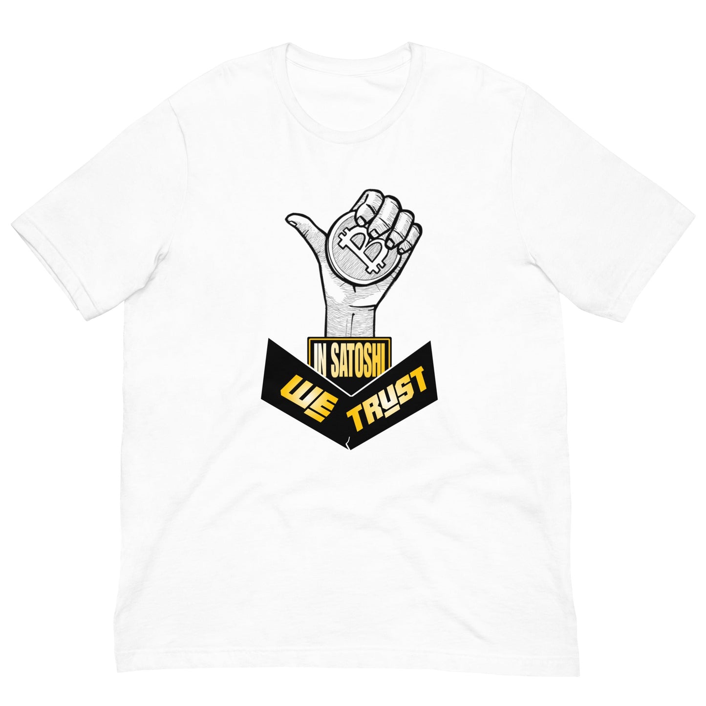 In Satoshi We Trust T-shirt - Degen Wear