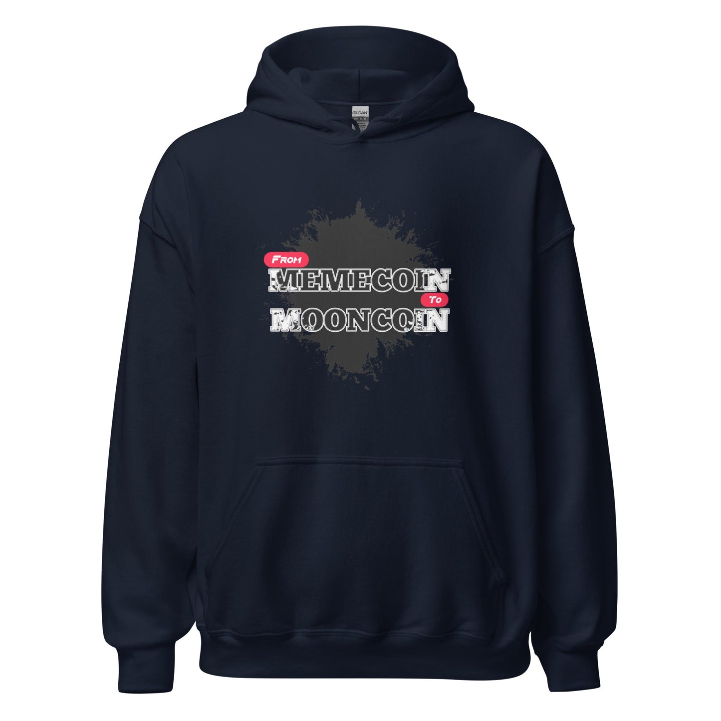 Memecoin to Mooncoin Hoodie - Degen Wear