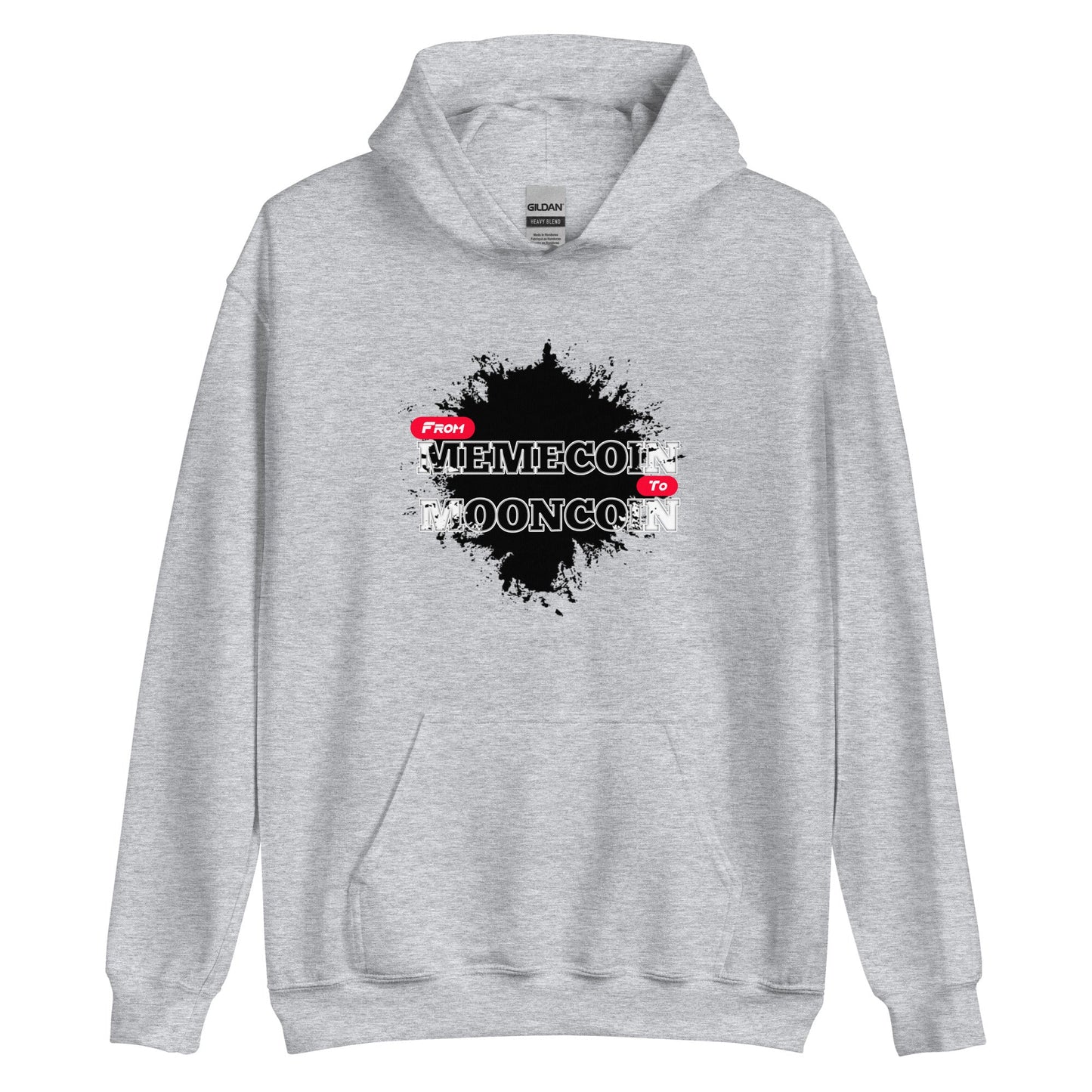 Memecoin to Mooncoin Hoodie - Degen Wear