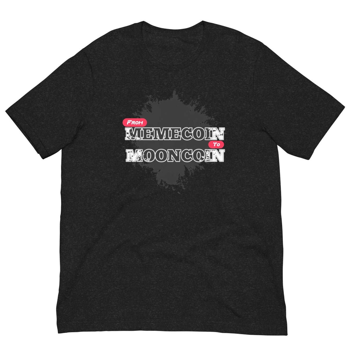 Memecoin to Mooncoin Tshirt - Degen Wear