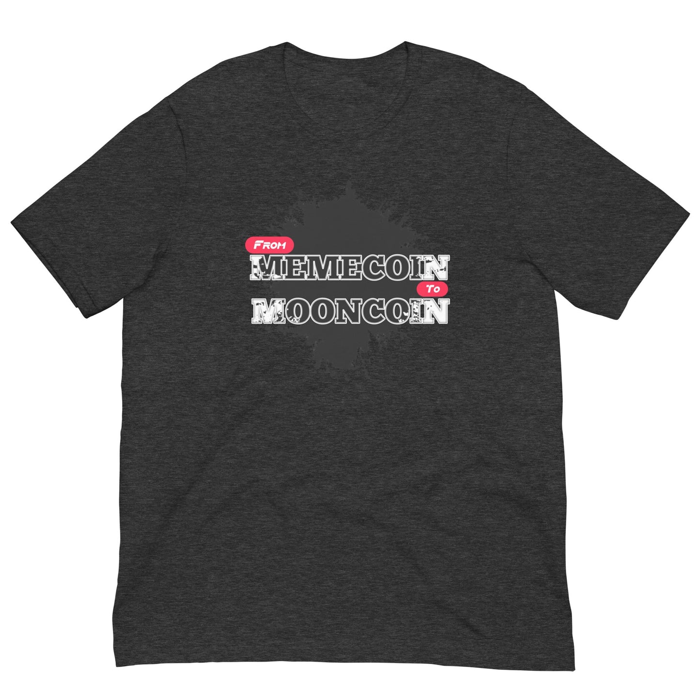 Memecoin to Mooncoin Tshirt - Degen Wear