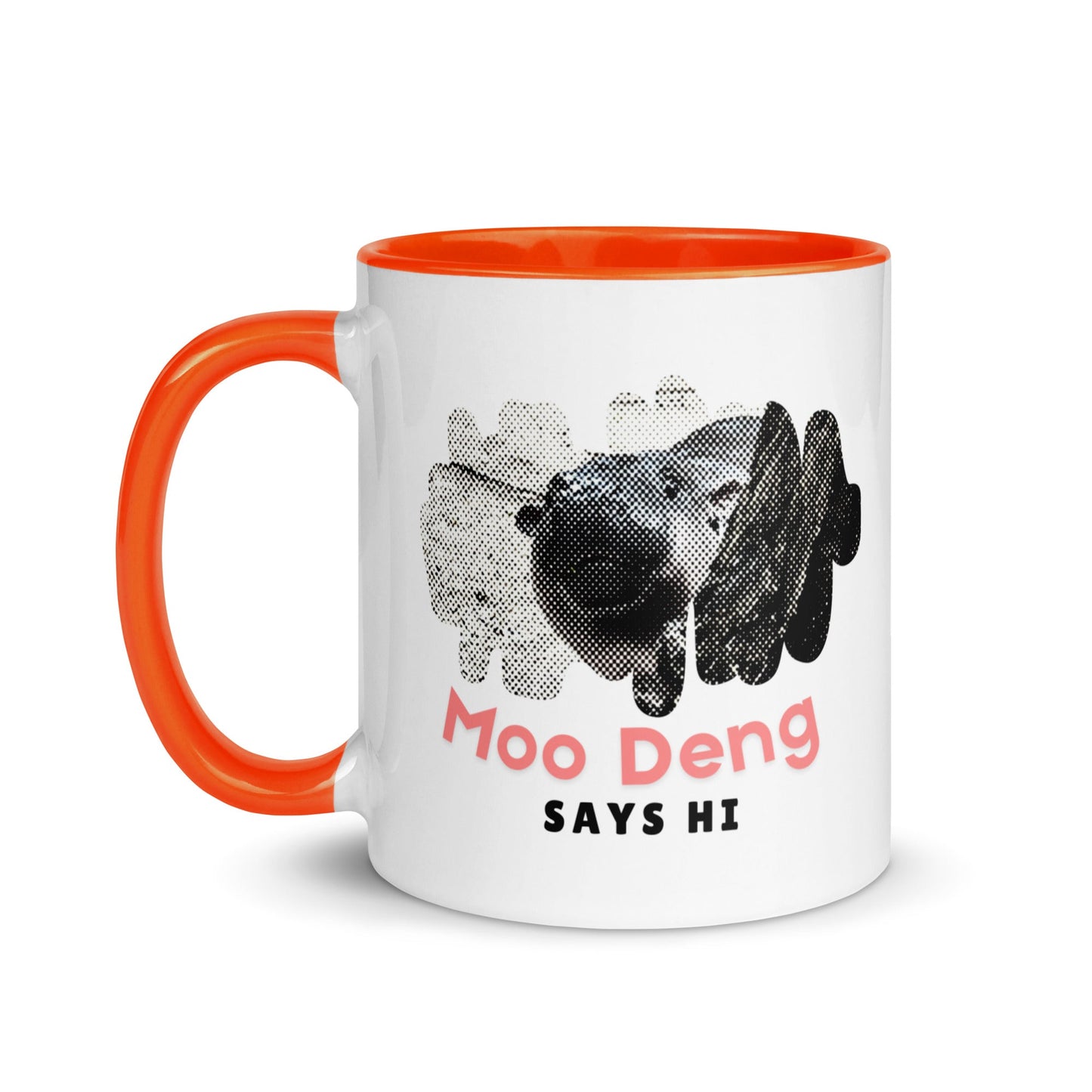 Moo Deng Says Hi Mug - Degen Wear