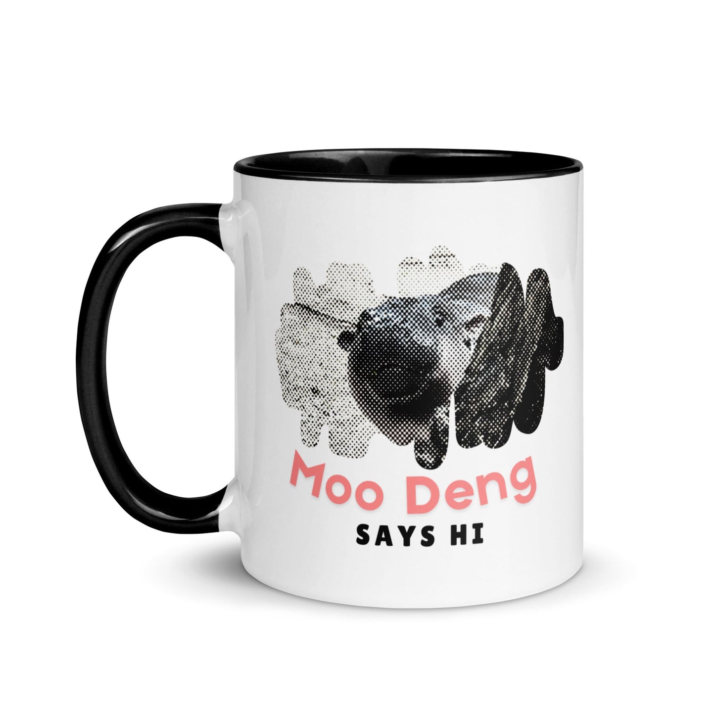 Moo Deng Says Hi Mug - Degen Wear