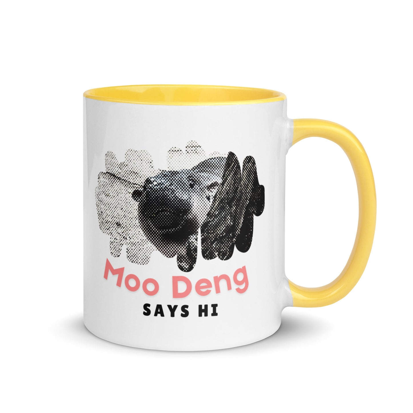 Moo Deng Says Hi Mug - Degen Wear