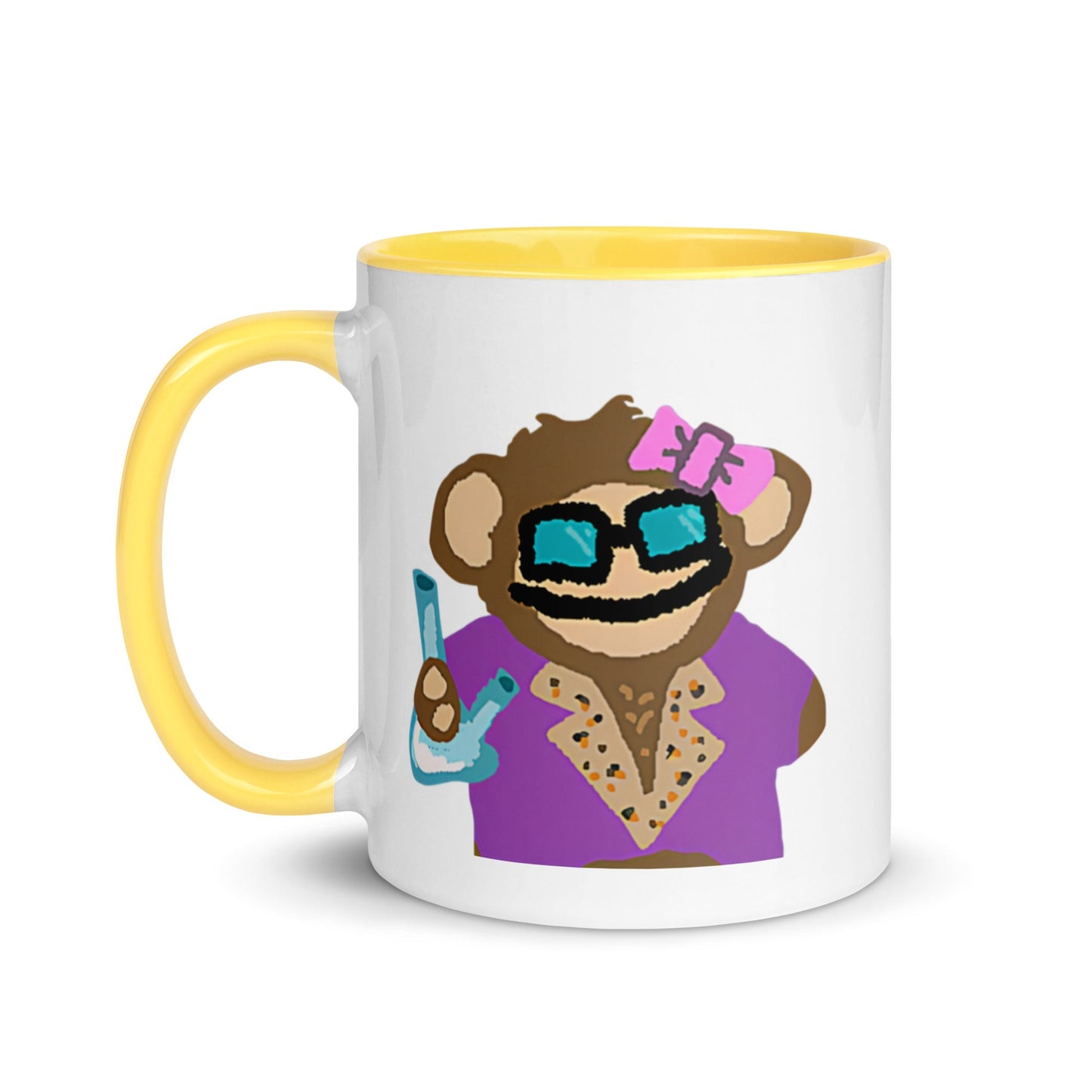 Retro Groove Monkey - Groovy Mug - Degen Wear