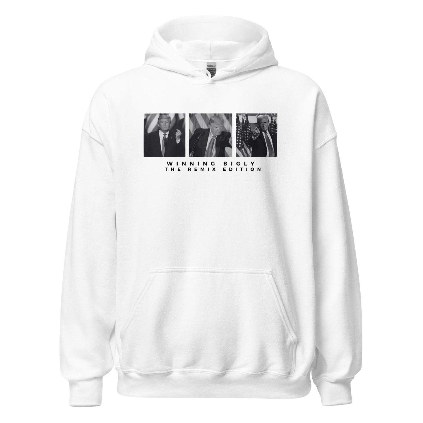 Winning Bigly: The Remix Edition – Bright Hoodie - Degen Wear