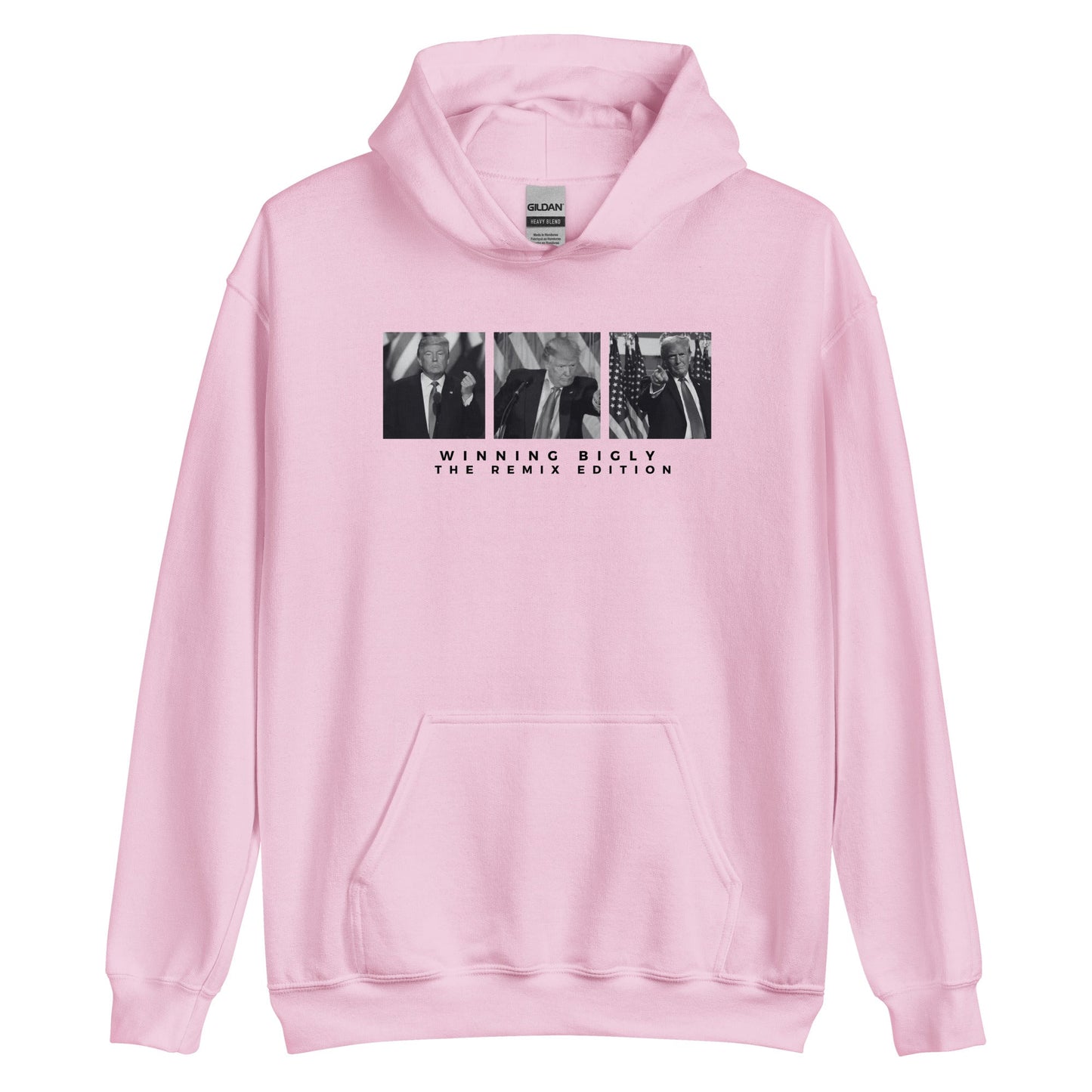 Winning Bigly: The Remix Edition – Bright Hoodie - Degen Wear