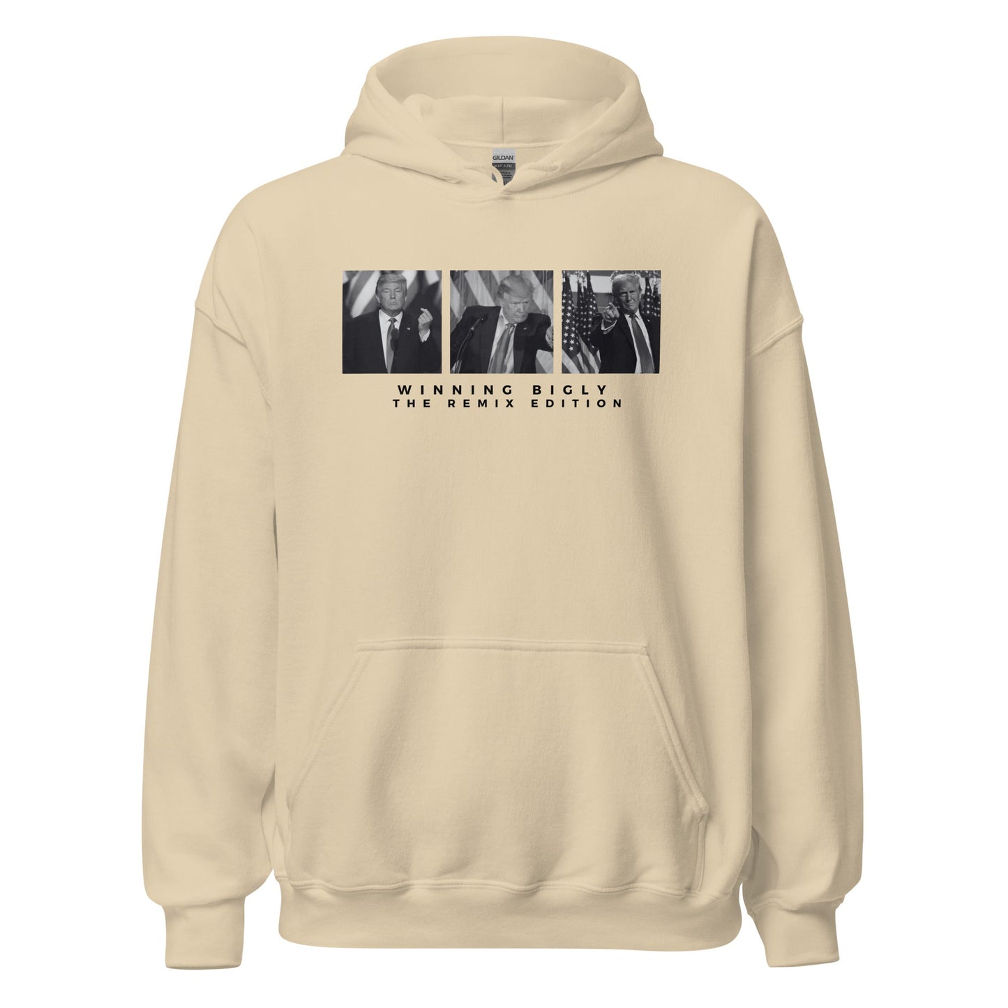 Winning Bigly: The Remix Edition – Bright Hoodie - Degen Wear