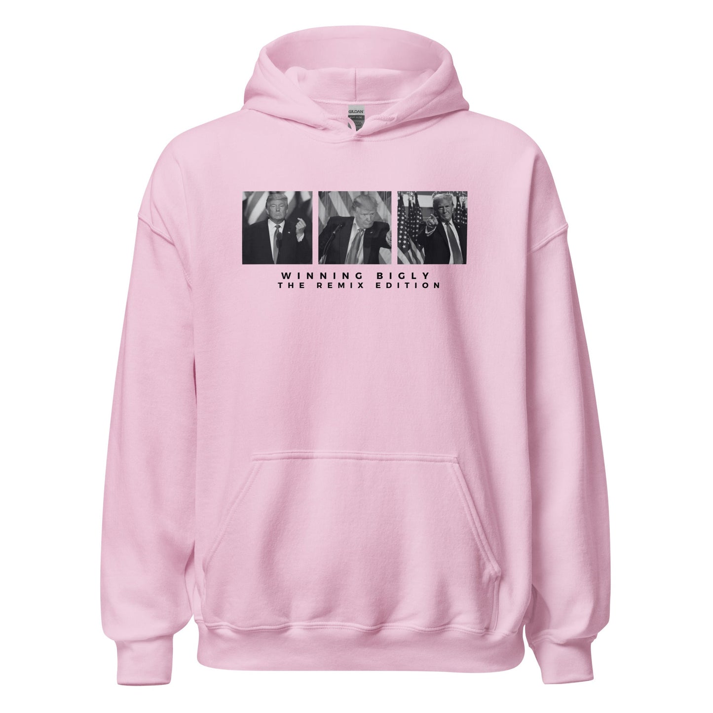 Winning Bigly: The Remix Edition – Bright Hoodie - Degen Wear