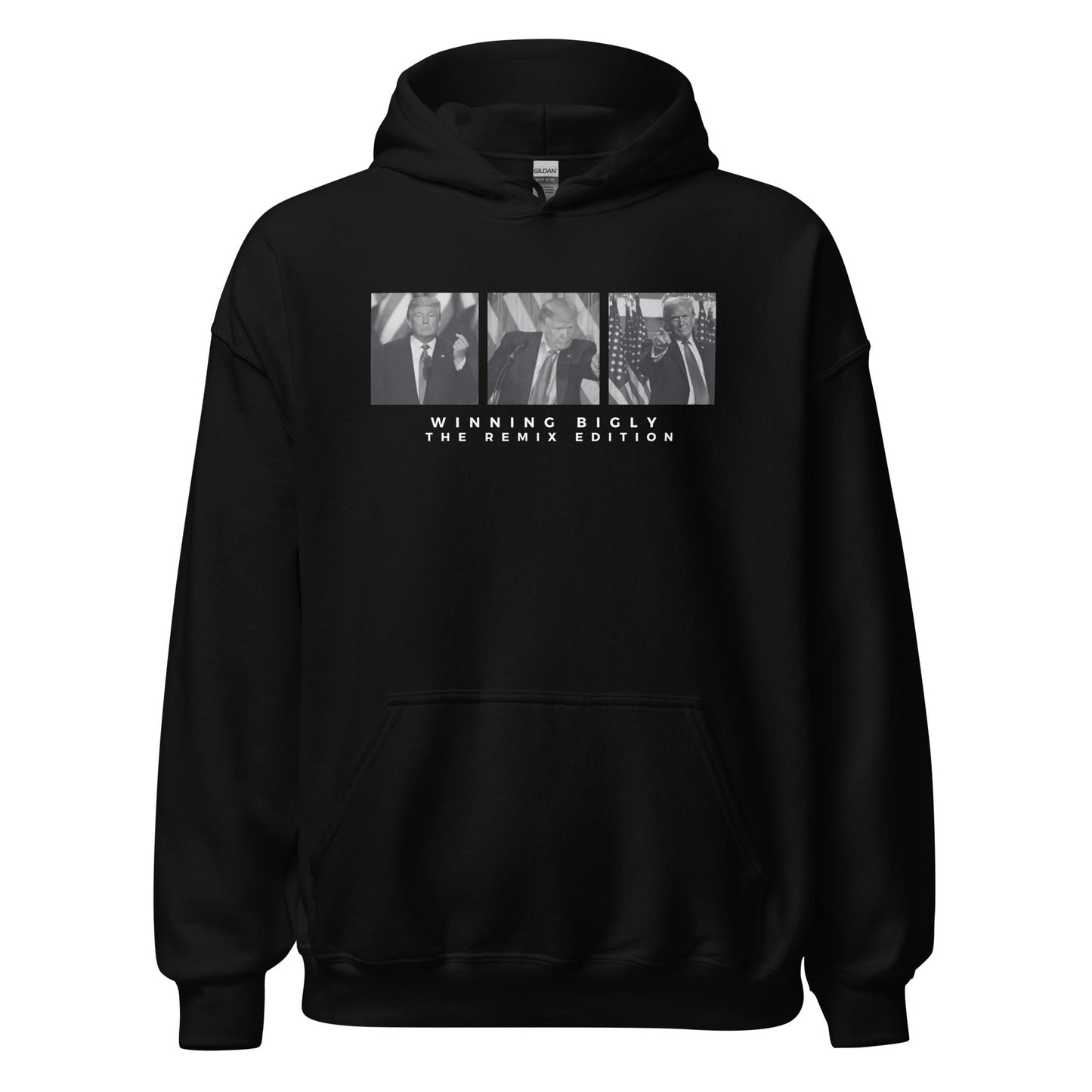 Winning Bigly: The Remix Edition – Dark Version - Degen Wear