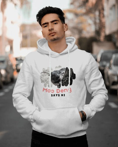 Moo Deng Says Hi Hoodie