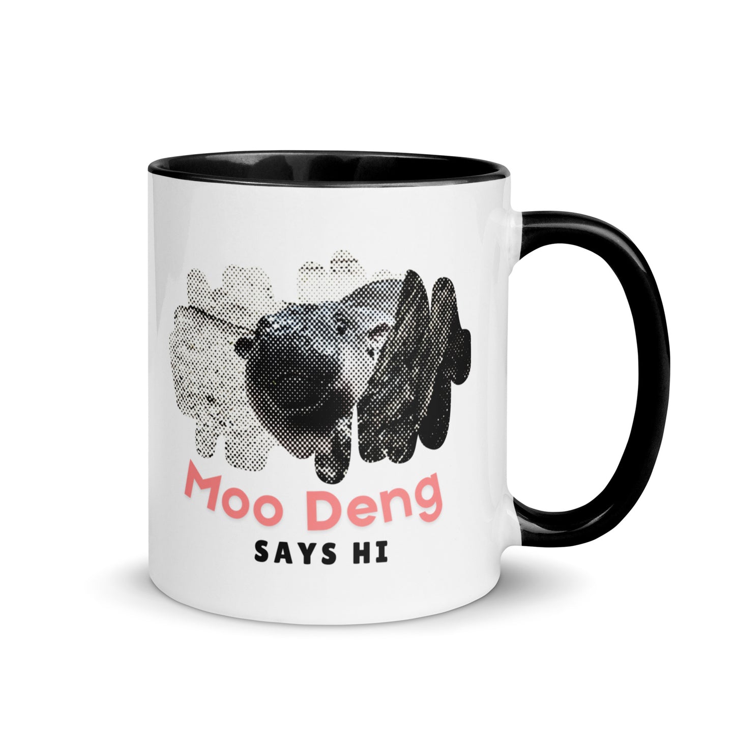 Moo Deng Says Hi Mug